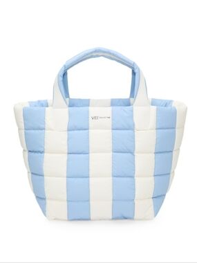 NWT Vee Collective Medium Porter Striped Tote Bag